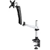 Image de StarTech.com Support de Bureau pour Écran 27' 16:9 ou 30' 21:9 Ultrawide, VESA 75x75/100x100, Bras Articulé Réglable sans Outils, Pince en C/Passe-Fil