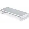 Image de StarTech.com Support pour Moniteur Ergonomique, Jusqu'à 15kg, Hauteur Fixe de 9cm, Support pour Ordinateur Portable, Base en Acier, Montage Rapide, Op