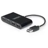 Image de StarTech.com Hub USB 2.0 à Ports, Alimentation par Bus USB, Petit Hub USB de Voyage, Répartiteur USB 2.0, Hub USB Portable Multi-Ports, 480Mbps, Prote