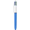 Image de BIC 4 couleurs Original Stylo bille rétractable pointe moyenne 1 mm - Corps Bleu