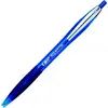 Image de Stylo bille Bic bleu - ATLANTIS PREMIUM - rétractable et rechargeable avec grip - pointe moyenne