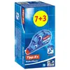 Image de Tipp-Ex Pocket Mouse Rubans Correcteurs - 10 m x 4,2 mm Blanc translucide - Pack 7 + 3