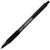 Image de Stylo à bille Bic Soft Feel Clic - pointe moyenne rétractable - encre noire - corps caoutchouc anti-fatigue