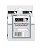 Image de Ruban vinyle pour RhinoPro - Noir sur Blanc 12 mm