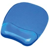 Image de Fellowes Gel Crystal Tapis de souris ergonomique avec repose-poignet intégré - Bleu
