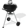 Image de Barbecue charbon de bois WEBER Compact kettle 47, noir