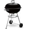 Image de Barbecue charbon de bois WEBER Compact kettle 57, noir