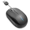 Image de Kensington Souris mobile rétractable Pro Fit, Ambidextre, Optique, USB Type-A, 1000 DPI, Noir K72339EU