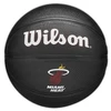 Image de Balle de Basket-ball Wilson Équipe Nba Hommage Mini Noir Miami Heat 3 WZ4017607XB