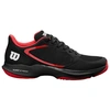 Image de Chaussures de Tennis Wilson Hurakn Lite Noir/Rouge/Blanc Homme 46 WRS333920