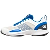 Image de Chaussures de Tennis Wilson Hurakn Pro V2 Blanc/D V Bleu Homme 46 WRS335560