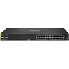 Image de HPE Aruba Networking 6100 24G Class4 PoE 4SFP+ 370W, Géré, L3, Gigabit Ethernet (10/100/1000), Connexion Ethernet, supportant l'alimentation via ce po