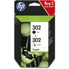 Image de HP 302 Cartouche d'encre authentique X4D37AE - Pack de 2 (Noir + Couleur)