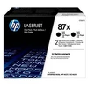 Image de Pack de 2 HP 87XL - Toners Noirs - CF287XD - HP