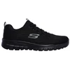 Image de Chaussures Skechers Graceful-Get Connect Femme Maille / Garniture noire 36 12615-BBK