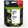 Image de HP 303 Cartouche d'encre authentique 3YM92AE - Pack de 2 (Noir + Couleur)