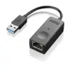 Image de Lenovo 4X90S91830, Avec fil, USB, Ethernet, 1000 Mbit/s, Noir