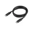 Image de Lenovo 4x90u90619 câble usb usb 3.2 gen 2 (3.1 gen 2) 1 m usb c 10 gbit/s 100 w noir