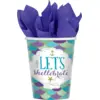 Image de Gobelet en papier Sirène Let's Shellebrate (Lot de 8)
