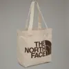 Image de The North Face Fourre-tout En Coton Weimaraner Brown Large Logo Print Taille Taille Unique male