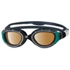 Image de Lunettes de natation Zoggs Predator Flex Polarized Black/Green PETIT 461046-BKGN-PCP