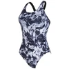 Image de Maillot de bain Natation Femme de Zoggs Marble Powerback Noir S 462569-BK