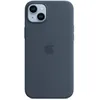 Image de Coque et étui téléphone mobile Apple Coque en silicone avec MagSafe pour iPhone 14 Plus - Bleu orage en occasion ou reconditionné
