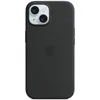 Image de Coque et étui téléphone mobile Apple Coque en silicone avec MagSafe pour iPhone 15 Plus - Noir en occasion ou reconditionné
