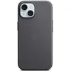 Image de Coque et étui téléphone mobile Apple Coque en tissage fin avec MagSafe pour iPhone 15 - Noir en occasion ou reconditionné