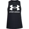Image de Débardeur femme Under Armour Sportstyle Graphic Noir M 1356297-001