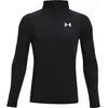 Image de Maillot garçon Under Armour Tech 2.0 1/2 Zip Noir 10/12 ans 1363286-001