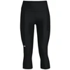 Image de Collants Fitness Capri taille haute Under Armour HeatGear® femme noirs M 1365334-001
