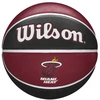 Image de Balle de basket-ball Wilson NBA Tribute Miami Heat Rouge 7 WTB1300XBMIA