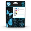 Image de HP 934 / 935 Cartouche d'encre authentique 6ZC72AE - Pack de 4 (Noir, Cyan, Magenta, Jaune)