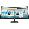 Image de HP Écran incurvé P34hc G4 WQHD USB-C, 86,4 cm (34'), 3440 x 1440 pixels, Wide Quad HD, LCD, 5 ms, Noir 21Y56AA#ABB