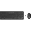 Image de HP 330 Wireless Mouse and Keyboard Combination, Taille réelle (100 %), RF sans fil, Noir, Souris incluse 2V9E6AA#ABB