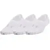 Image de Chaussettes ultra-basses femme Under Armour Breathe Lite (x3) Blanc S 1370075-100