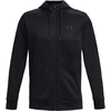 Image de Sweatshirt à capuche entièrement zippé Under Armour Fleece® Noir S 1373357-001