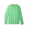 Image de T-shirt de Running Brooks High Point Long Homme Green M 211474353