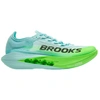 Image de Chaussures Running Hyperion Elite 5 Brooks Limpet/Noir/Gecko vert 42 1000491D411