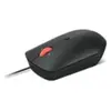 Image de Lenovo 4Y51D20850, Ambidextre, Optique, USB Type-C, 2400 DPI, Noir