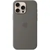 Image de Apple Coque en silicone avec MagSafe pour iPhone 16 Pro Max - Gris minéral, Housse, Apple, iPhone 16 Pro Max, 17,5 cm (6.9'), Gris MYYV3ZM/A