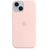 Image de Apple Coque en silicone avec MagSafe pour iPhone 14 - Rose craie, Housse, Apple, iPhone 14, 15,5 cm (6.1'), Rose MW5V3ZM/A