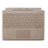 Image de Clavier - Microsoft surface pro keyboard with pen storage azerty belge, français microsoft cover port beige