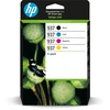 Image de HP 937 Cartouche d'encre authentique 6C400NE - Pack de 4 (Noir, Cyan, Magenta, Jaune)