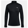 Image de T-shirt Fitness Under Armour Femme from Tech 1/2 Zip- Solid Black S 1384224-001