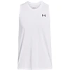 Image de T-shirt de Fitness Under Armour Tech Tank Homme Blanc S 1382795-100