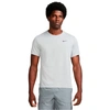 Image de T-shirt de Running Nike Miler Dri-Fit Uv à manches courtes Homme Noir/Gris XL DV9315-098