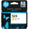 Image de HP 924 Cartouche Encre Authentique Jaune, Rendement standard, Jaune, 1 pièce(s), 400 pages, Paquet unique 4K0U5NE