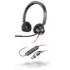 Image de Casque filaire USB-C Poly Blackwire 3320 MS Duo + Dongle USB-C/A